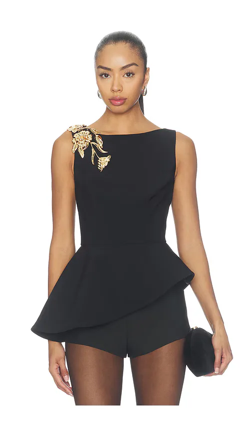 Gold Hardware Top by Nadine Merabi