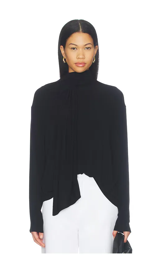 Renata Scarf Neck Top by AGOLDE
