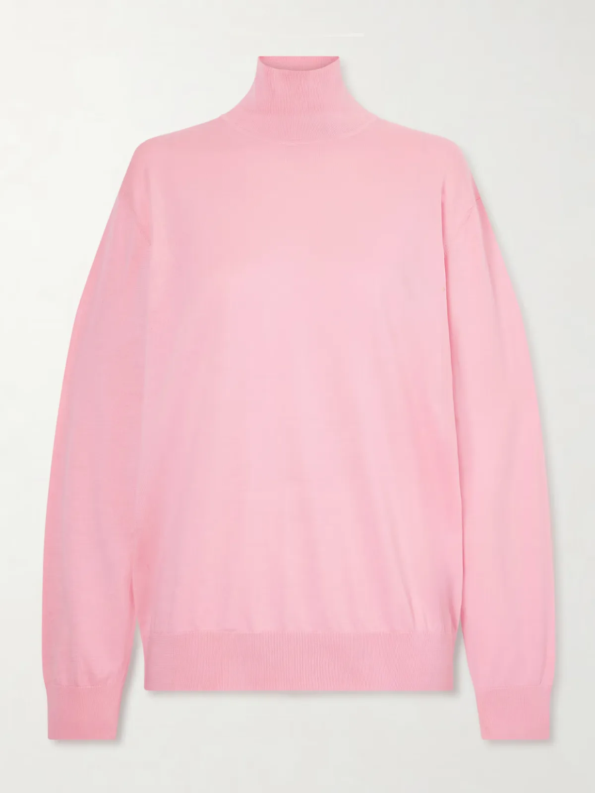 - Cotton Turtleneck Sweater -