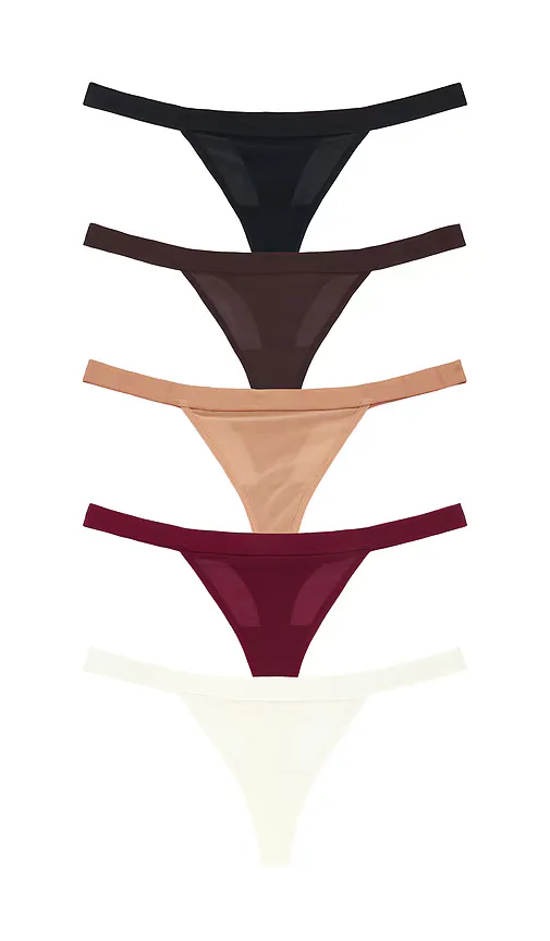 Sieve 5-Pack Thong by Negative Underwear