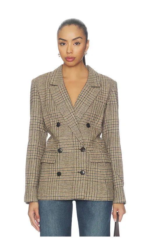 The Oversized Double Breasted Blazer by GOOD AMERICAN