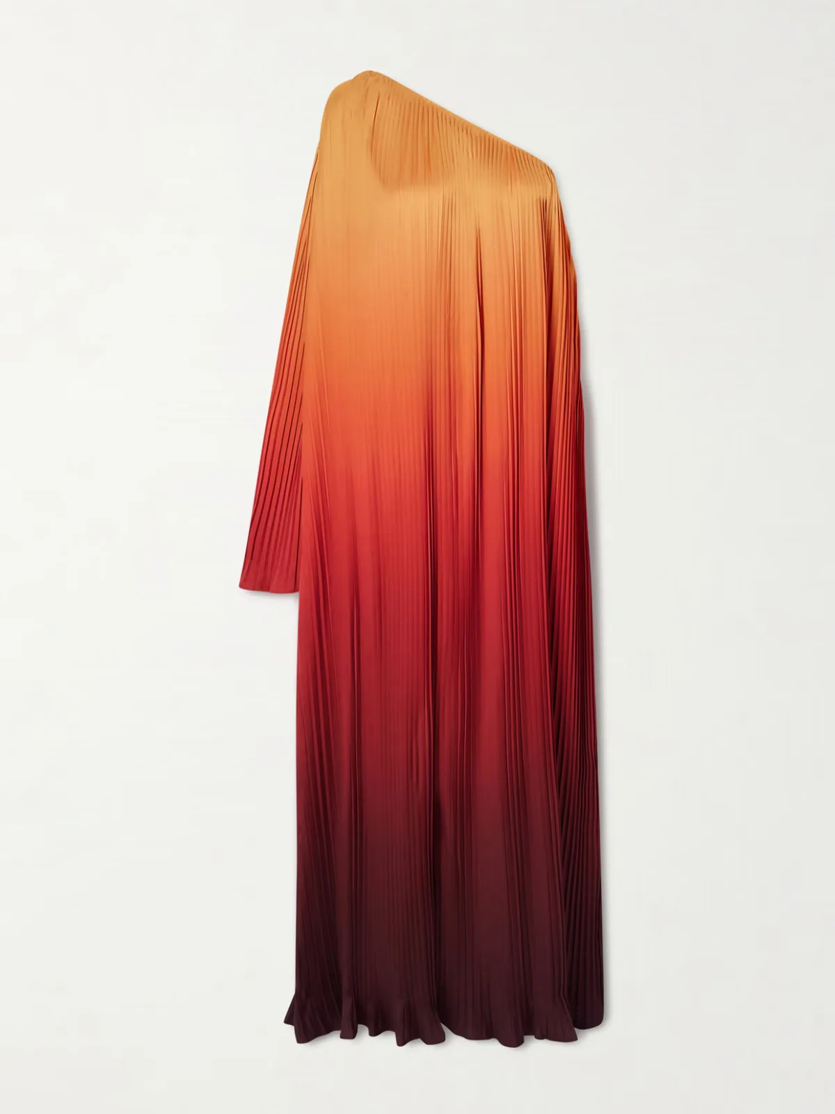 - Pleated Ombré Dress -