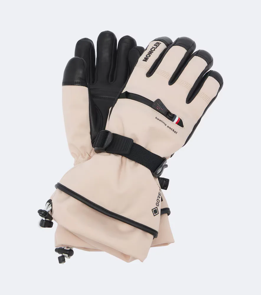 Grenoble Logo Gore-Tex Ski Gloves by Moncler