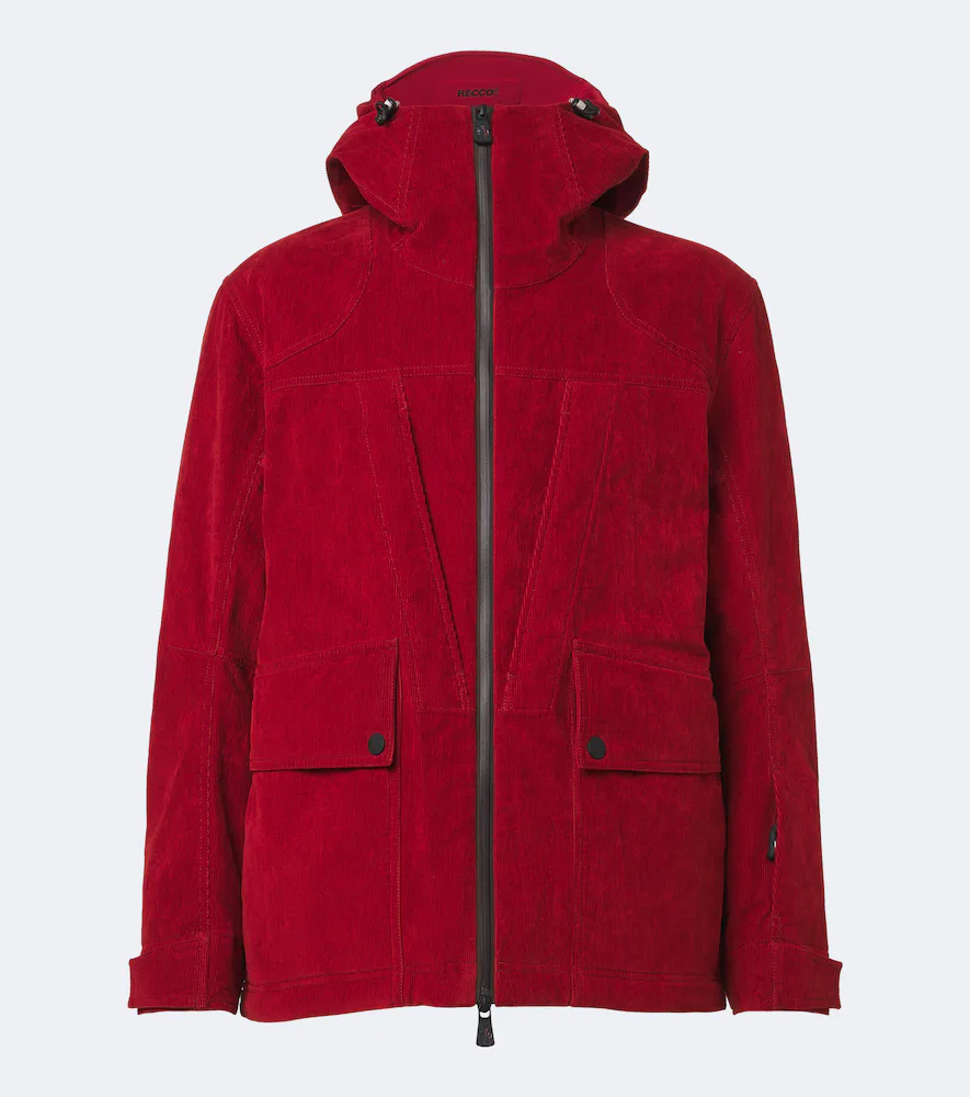 Grenoble Airolo Cotton Corduroy Ski Jacket by Moncler