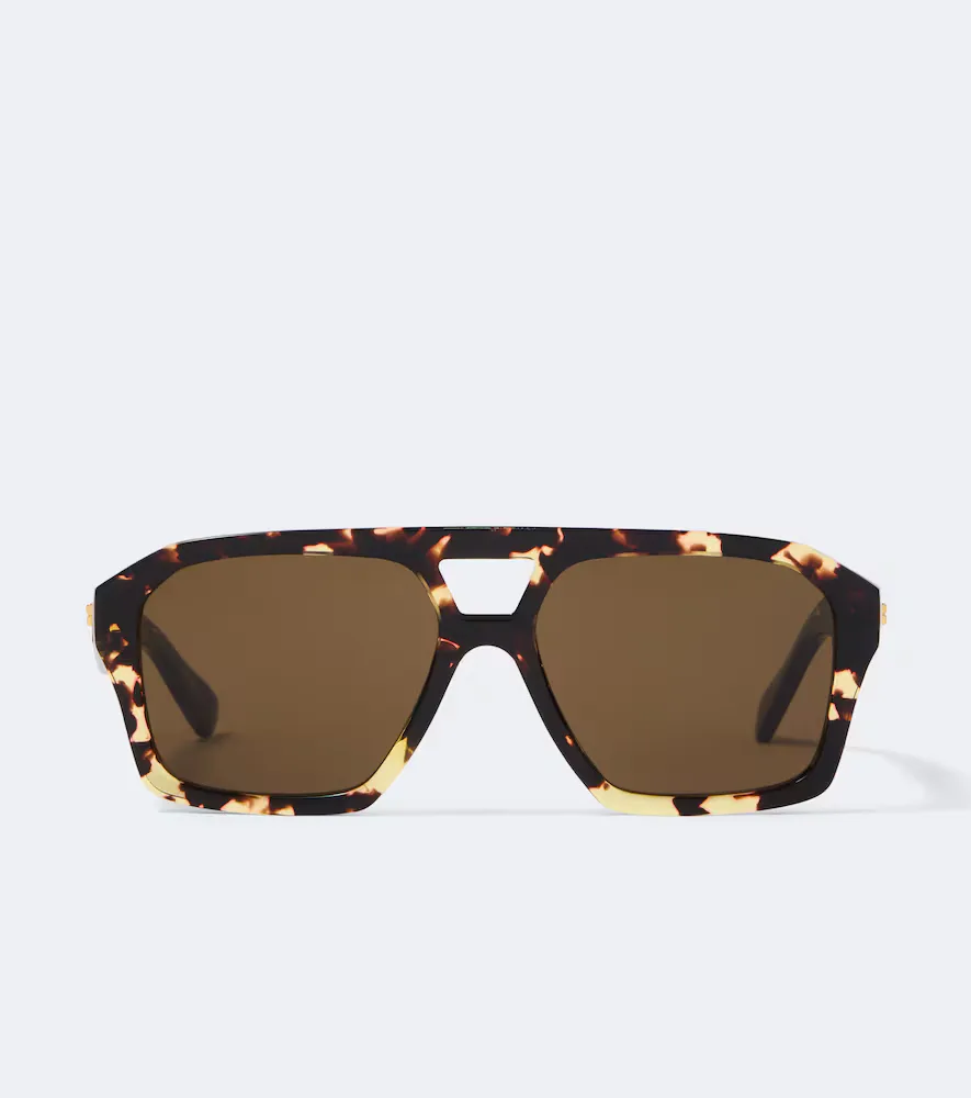 Navigator Square Sunglasses by Bottega Veneta
