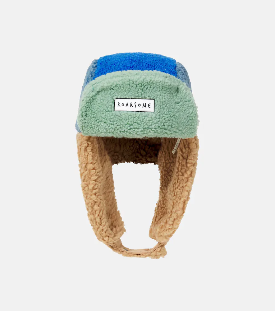 Colorblocked Fleece Hat by Roarsome