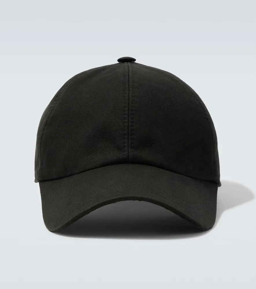 Caspian Cotton Canvas Baseball Cap by The Row