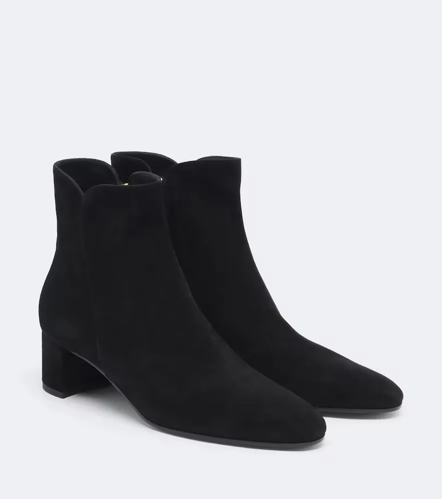Lisa Suede Ankle Boots by Gianvito Rossi