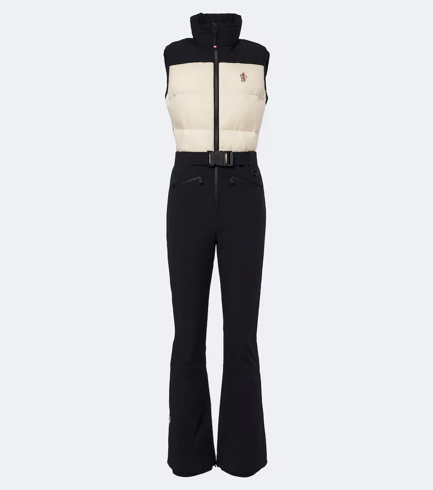 Grenoble Belted Ski Suit by Moncler