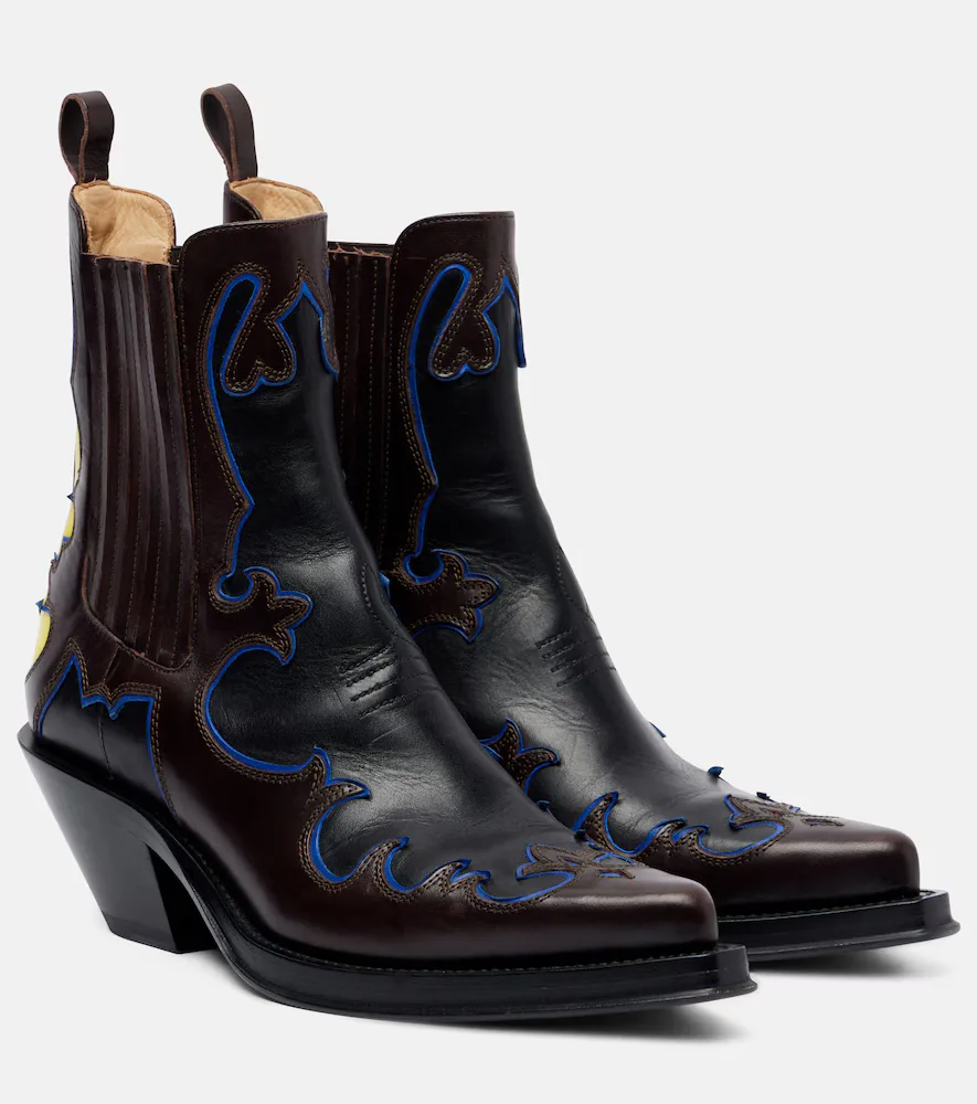 Cassidy Leather Cowboy Boots by Gabriela Hearst