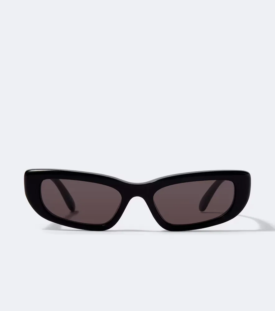 Logo Oval Sunglasses by Balenciaga