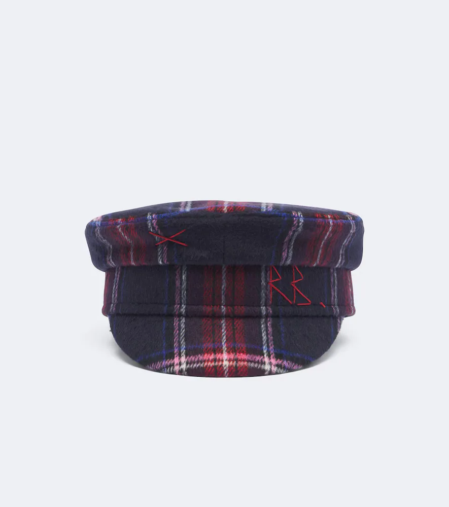 Plaid Newsboy Cap by Ruslan Baginskiy