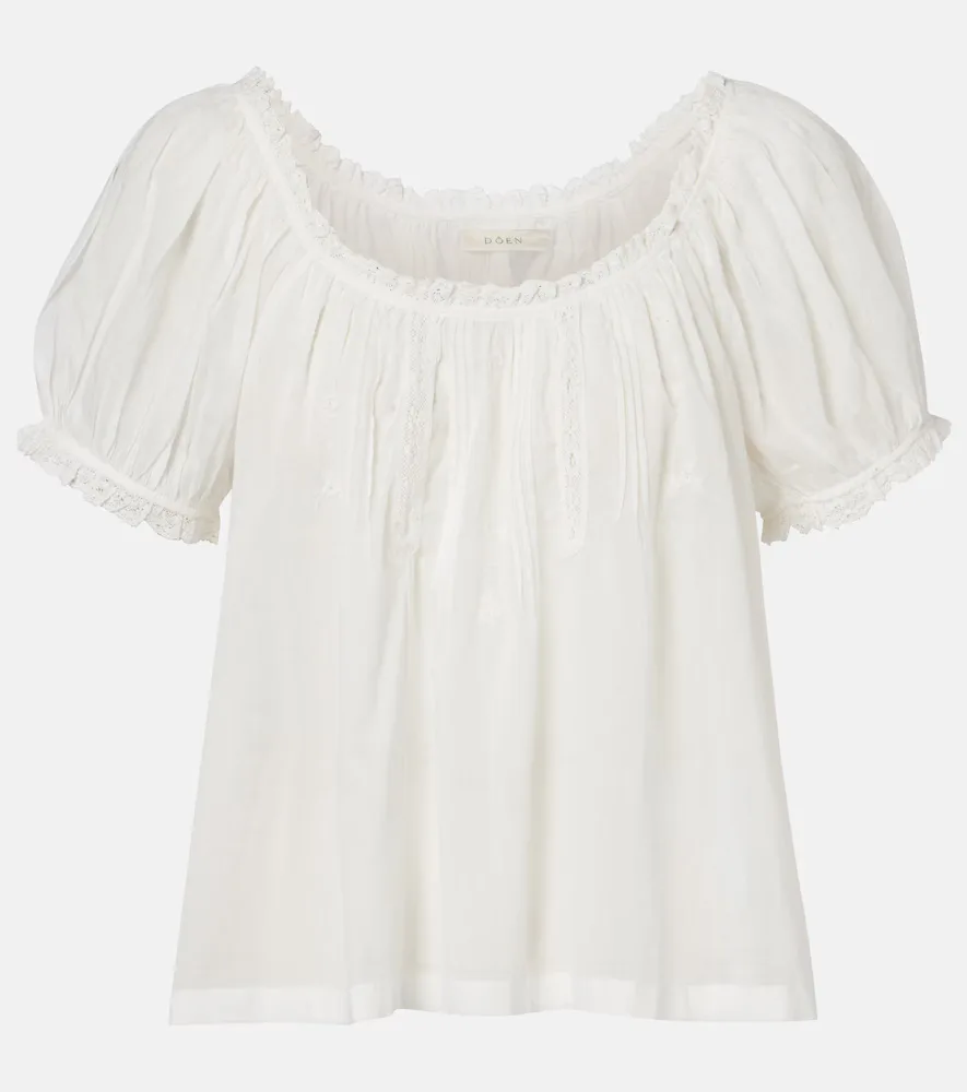 Frederica Cotton Voile Top by Doen
