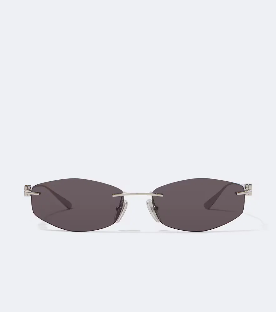 Nano D-Frame Oval Sunglasses by Balenciaga