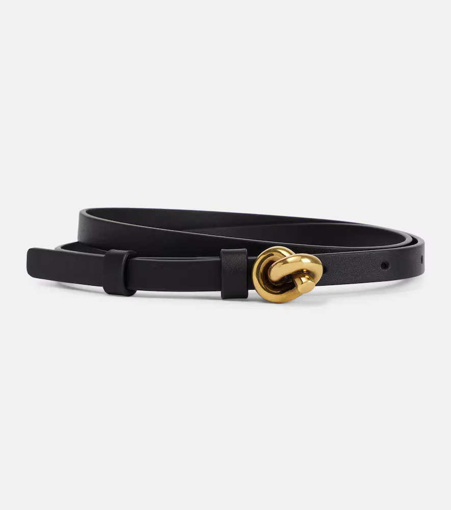 Knot Leather Belt by Bottega Veneta