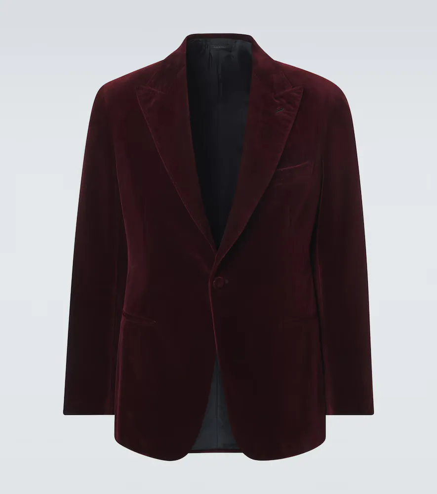 Virgilio Cotton Blazer by Brioni