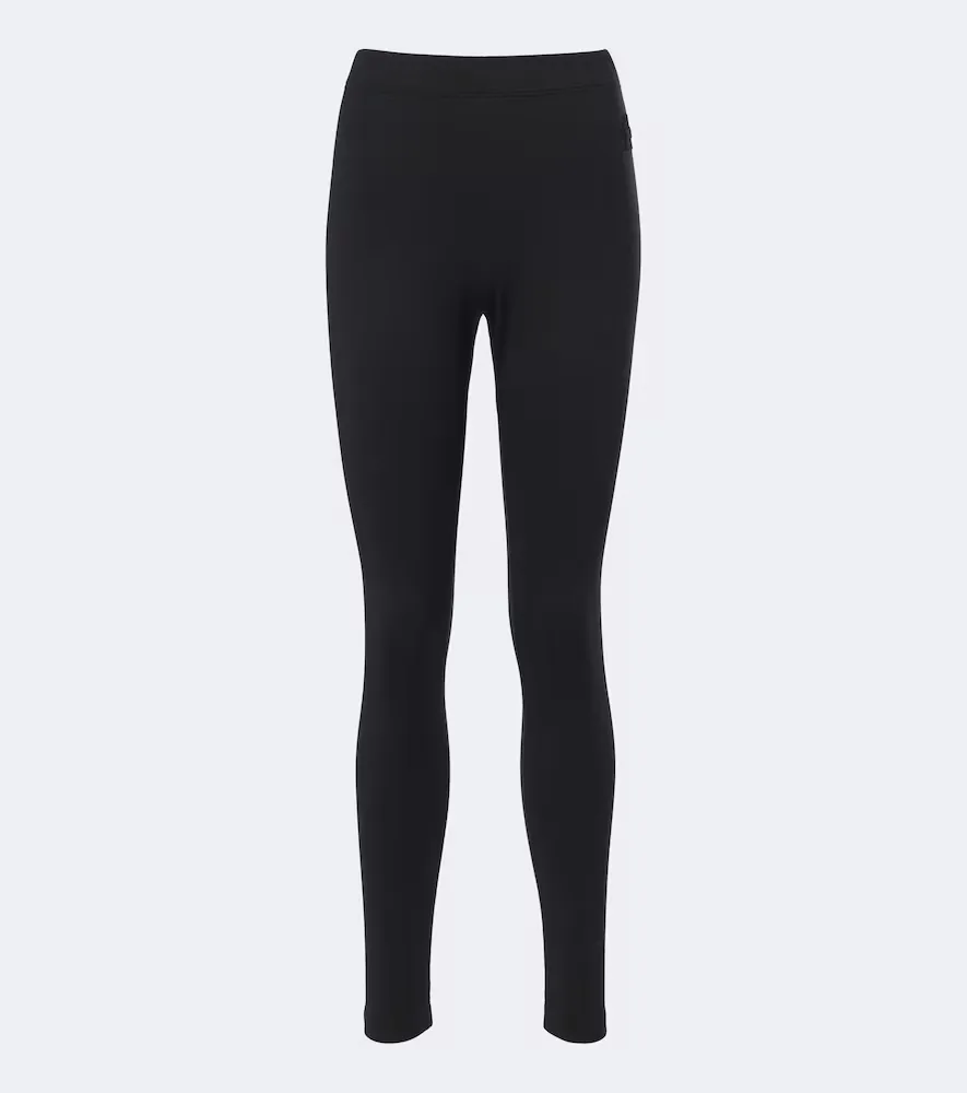 Grenoble Logo Ski Leggings by Moncler