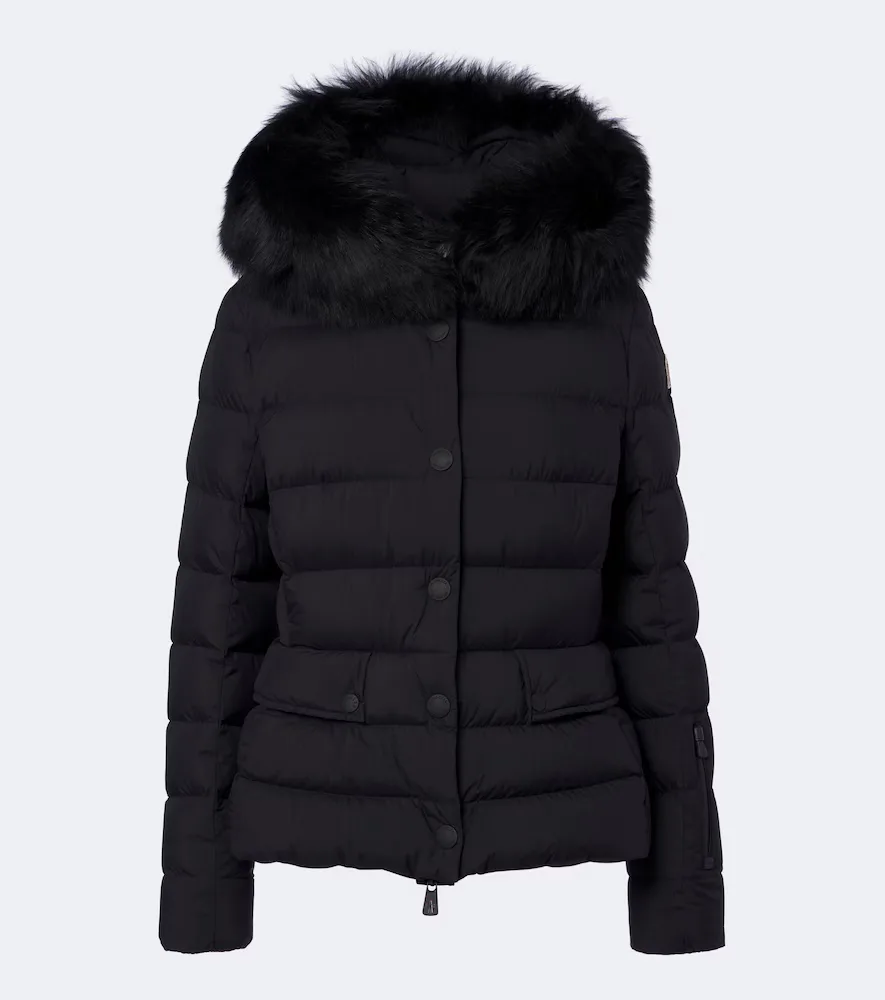 Moncler Grenoble Armoniques Shearling-Trimmed Ski Jacket