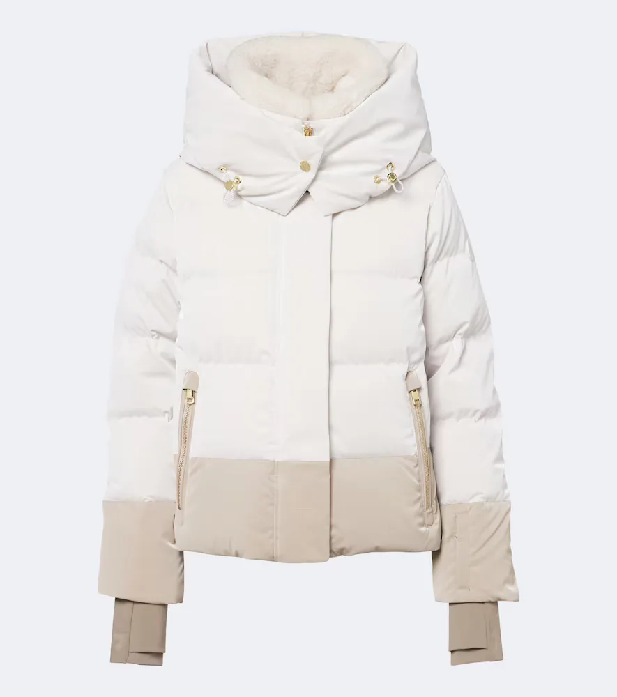 Naia Hooded Down Ski Jacket