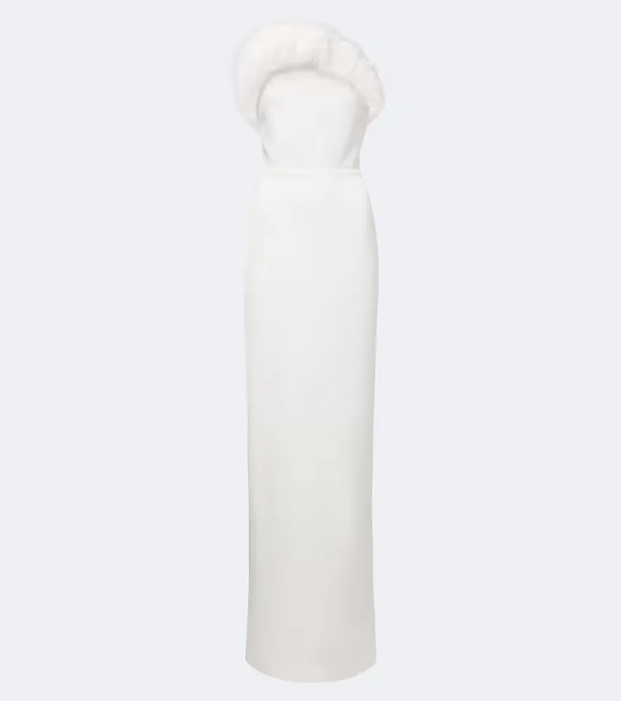 David Koma Strapless Bustier Gown by David Koma