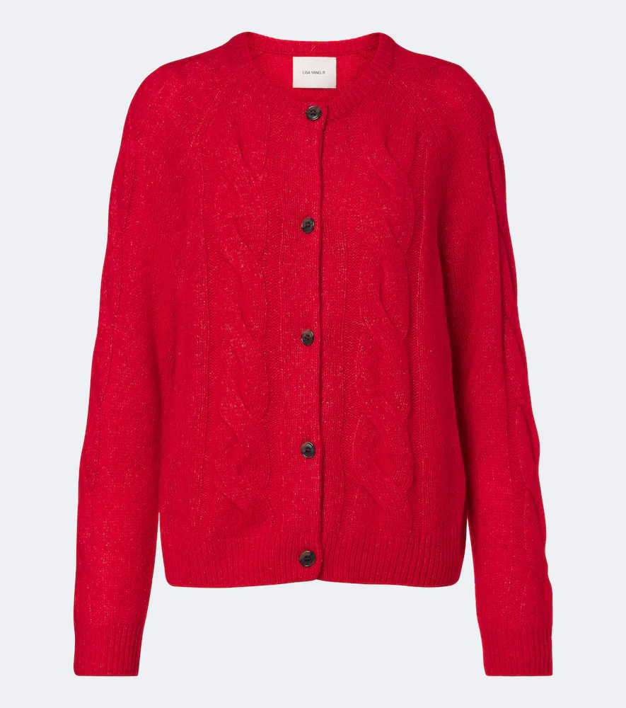 Lisa Yang Gwyneth Cashmere and Silk Cardigan by Lisa Yang