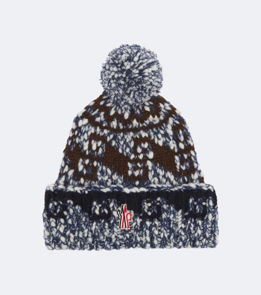 Moncler Grenoble Fair Isle Wool and Alpaca-Blend Beanie by Moncler