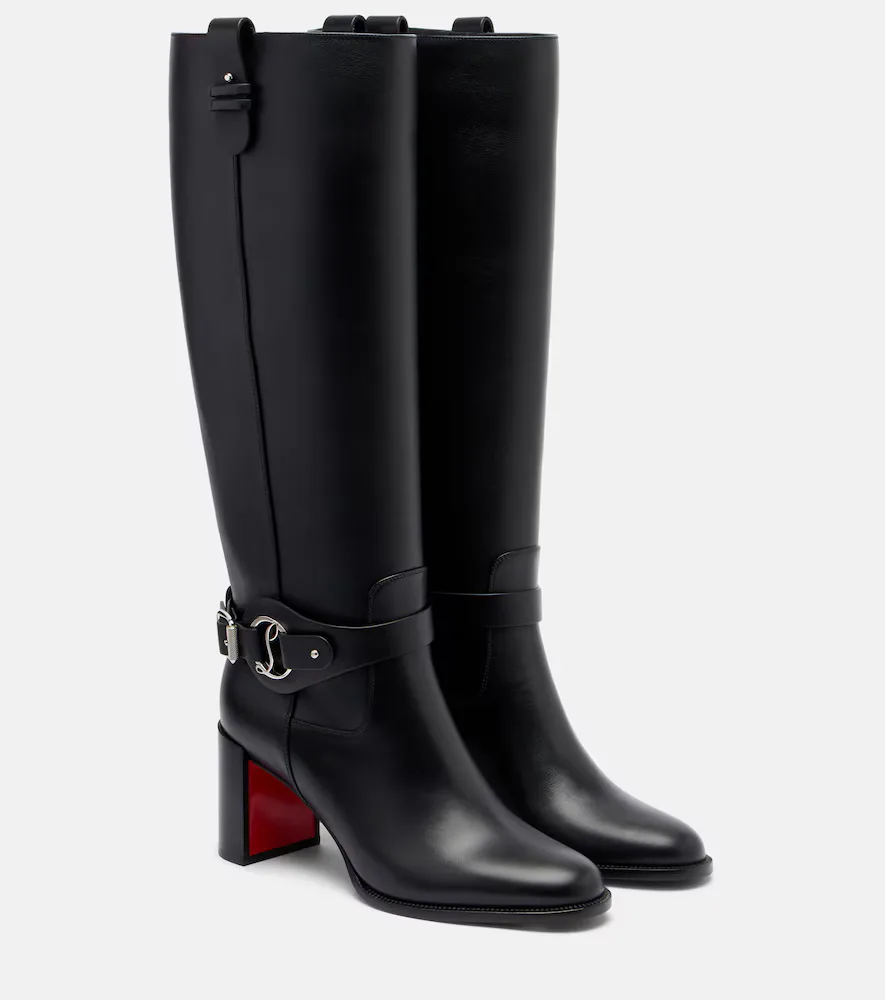 Dianouchette Botta 70 Knee-High Boots by Christian Louboutin