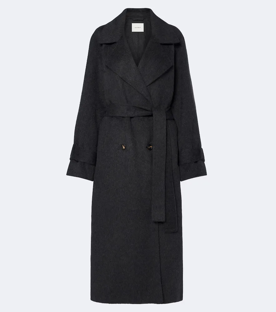 Doubl Wool and Alpaca Coat by Lisa Yang