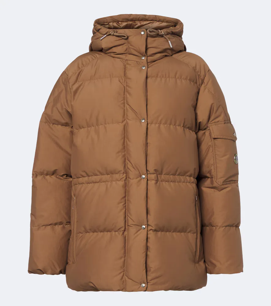 Himalaya Hooded Cotton-Blend Down Jacket by Moncler
