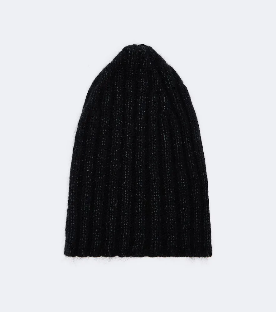 Lake Cashmere, Mohair, and Silk Beanie by Khaite