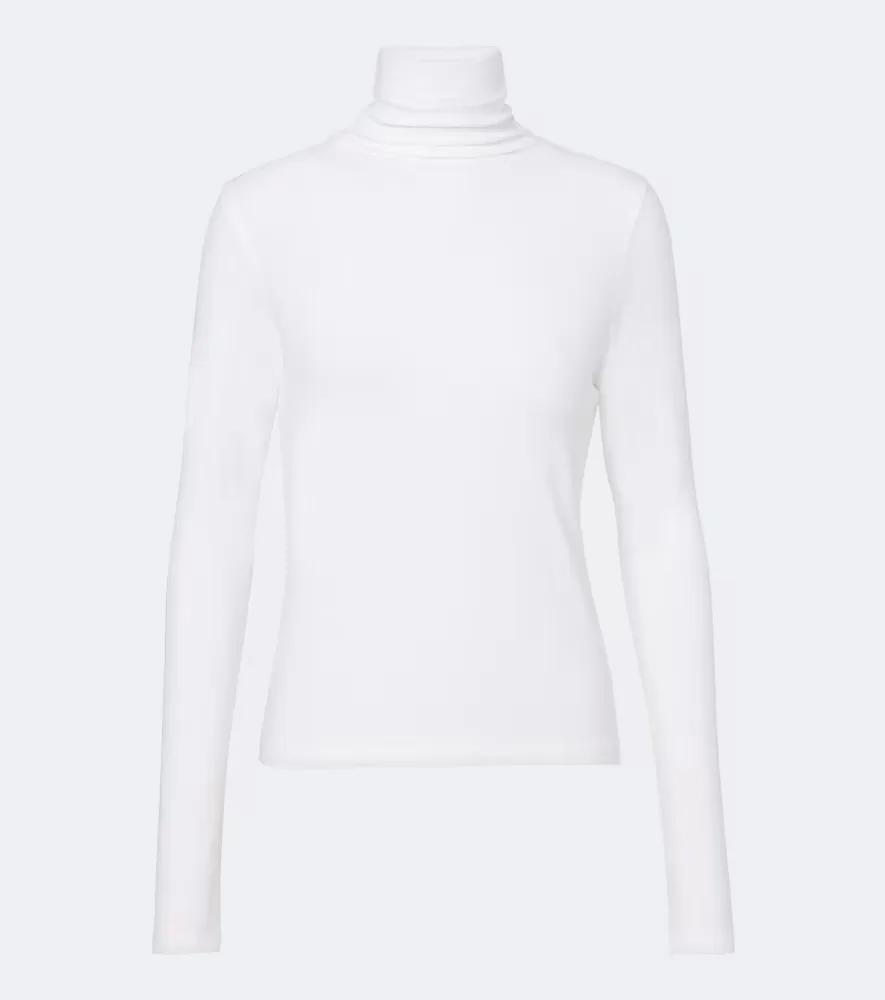 Essential Turtleneck Top by Vince