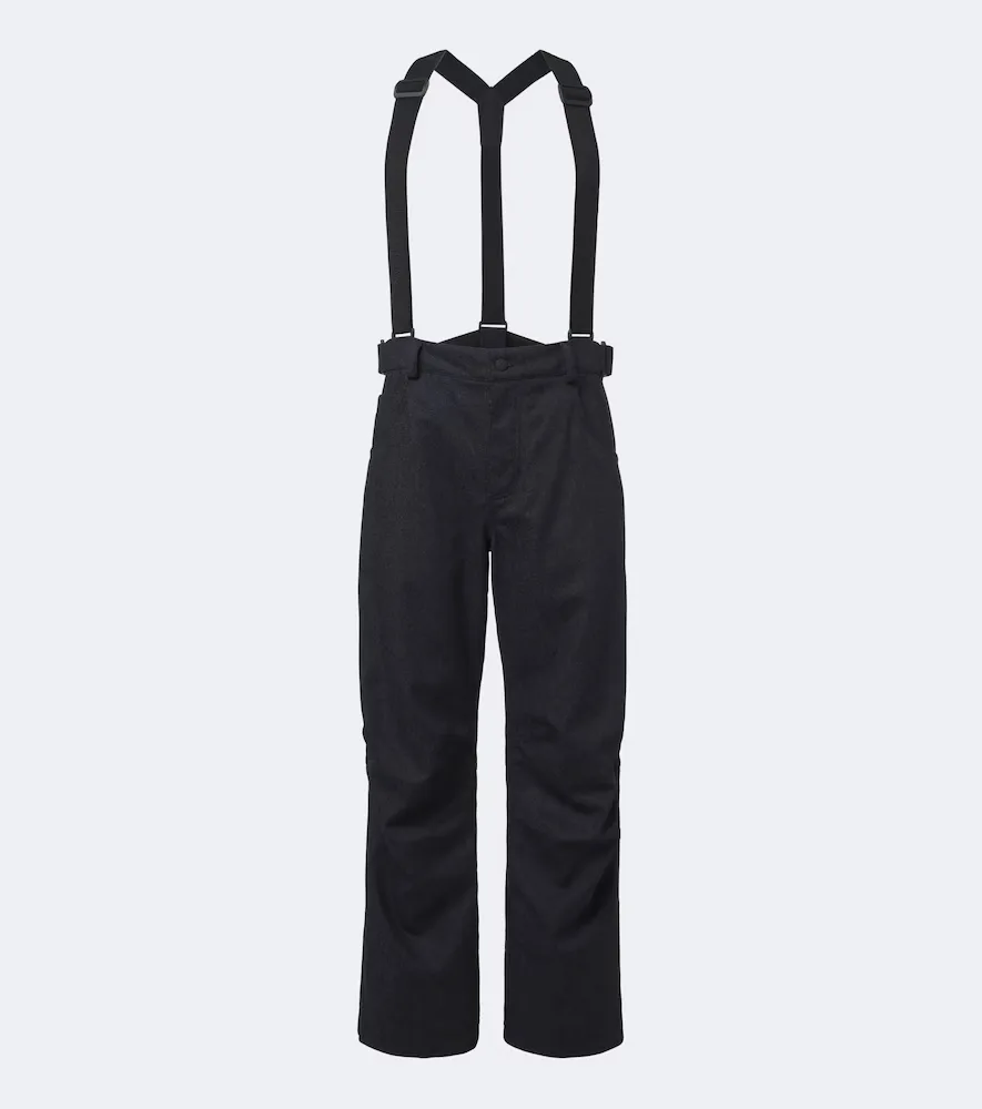 Grenoble Virgin Wool Ski Salopettes by Moncler