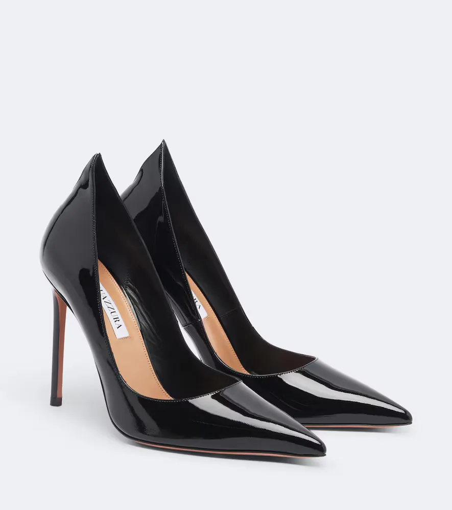 Linea Patent Leather Pumps by Aquazzura