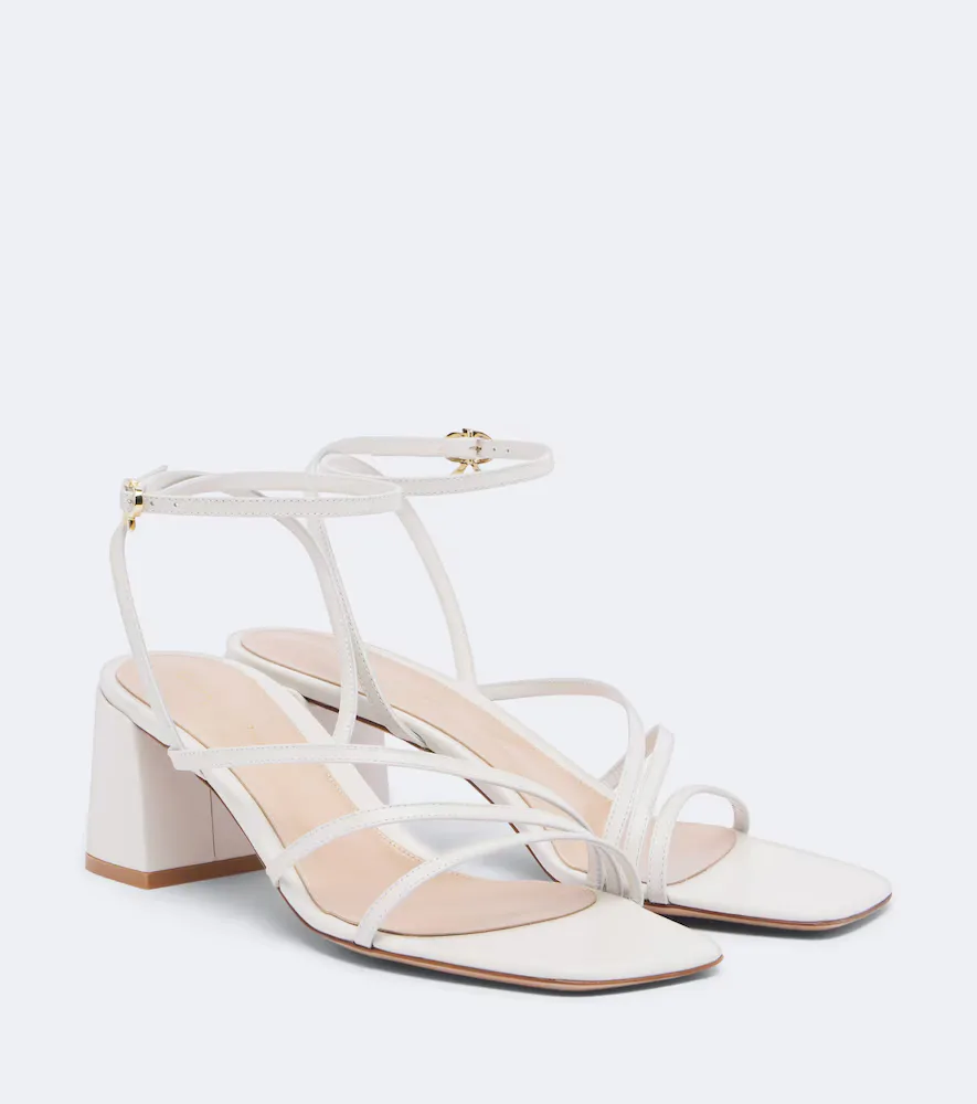 Leather Sandals by Gianvito Rossi