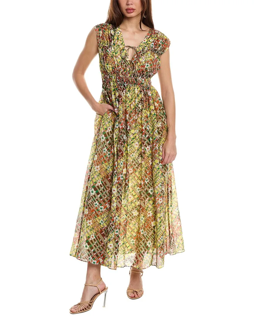 Gillian Silk-Blend Maxi Dress by Diane Von Furstenberg