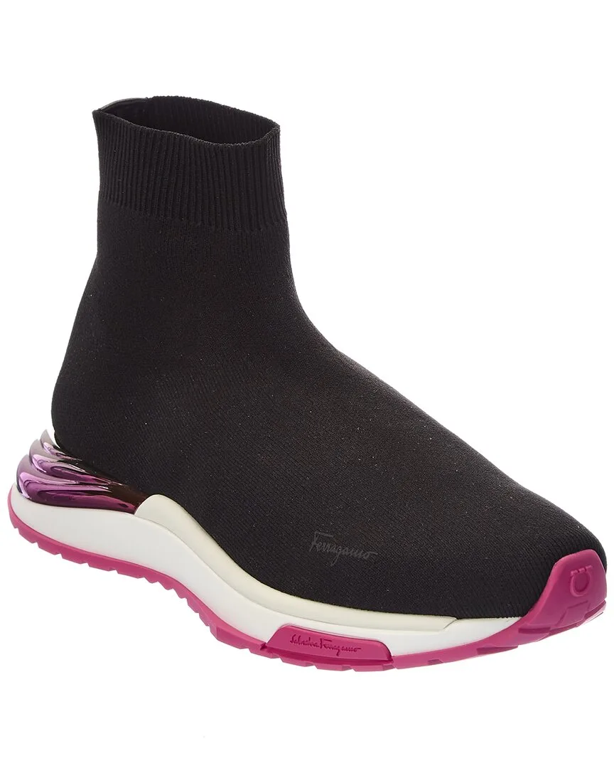 Ninette Knit Sock Sneaker by Ferragamo