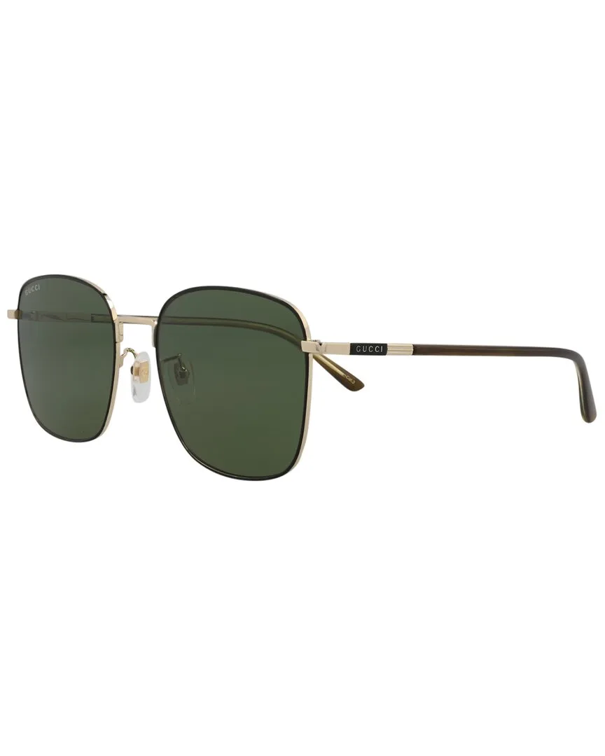 Gg1350s 58Mm Sunglasses by Gucci
