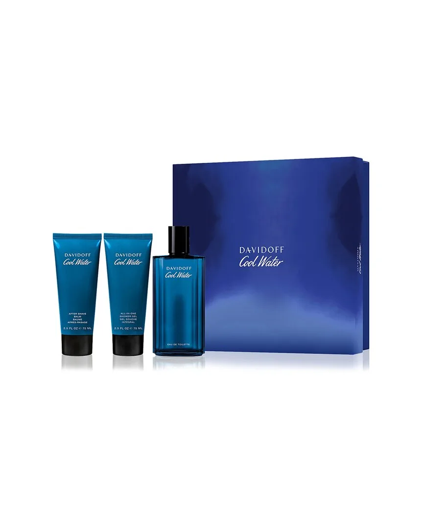 4.2Oz Cool Water 3Pc Set by Davidoff