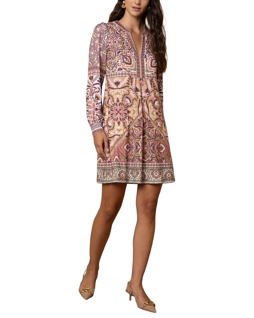 Long Sleeve Samira Mini Dress by Hale Bob