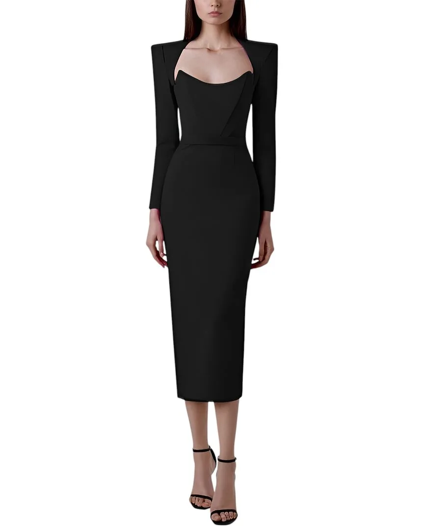 Midi Dress by Amina Glam