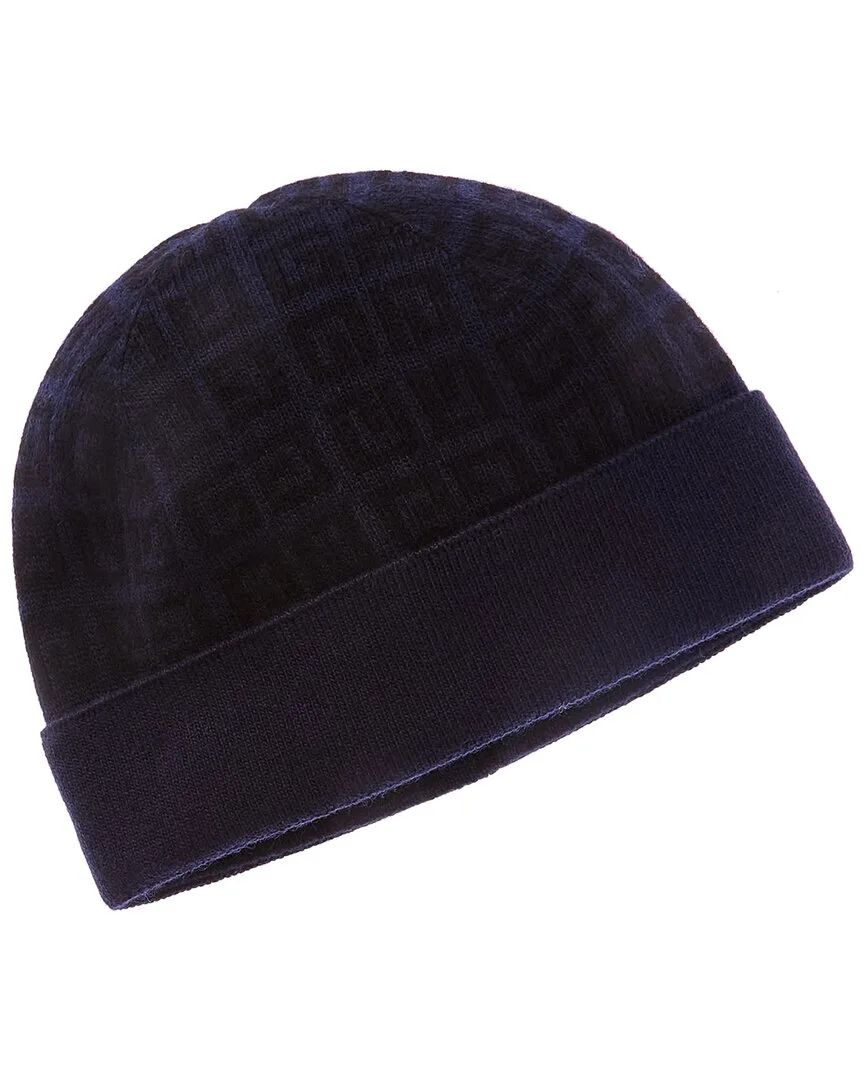 Knit Double-Face Wool & Cashmere-Blend Beanie by GIVENCHY