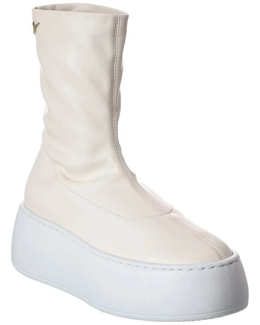Alma Leather Platform Boot by Giuseppe Zanotti