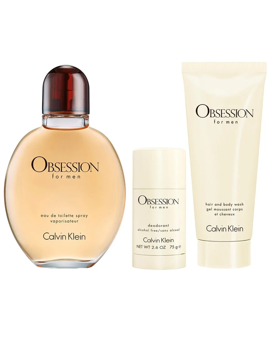 4.2Oz Obsession 3Pc Set by Calvin Klein