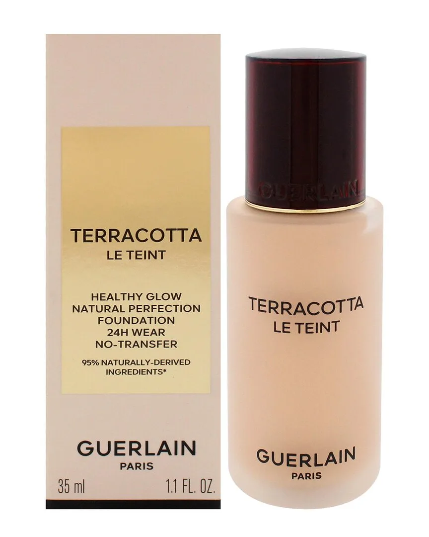 1.1Oz 2.5N Neutral Terracotta Le Teint 24H Wear No-Transfer Foundation by Guerlain