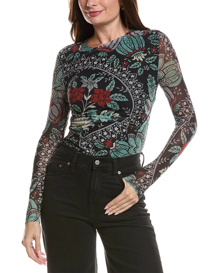 The Delilah Mesh Top by Elie Tahari