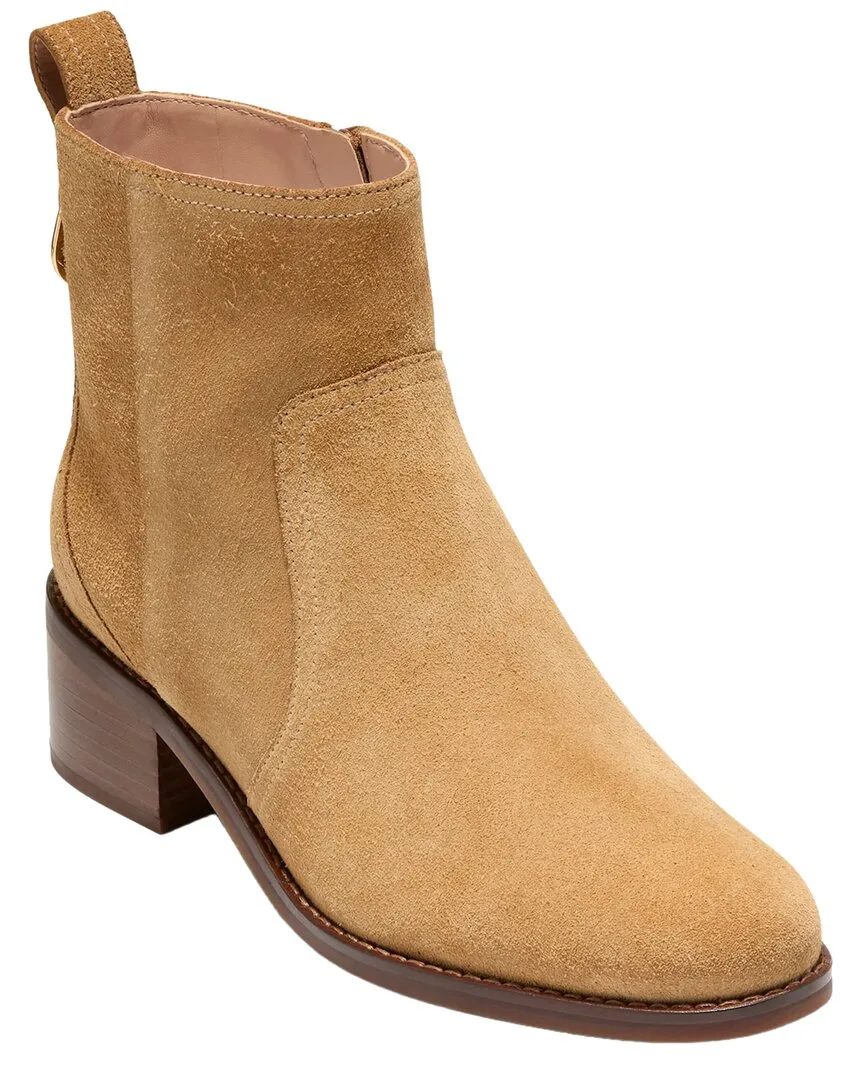 Haddie Suede Bootie by COLE HAAN