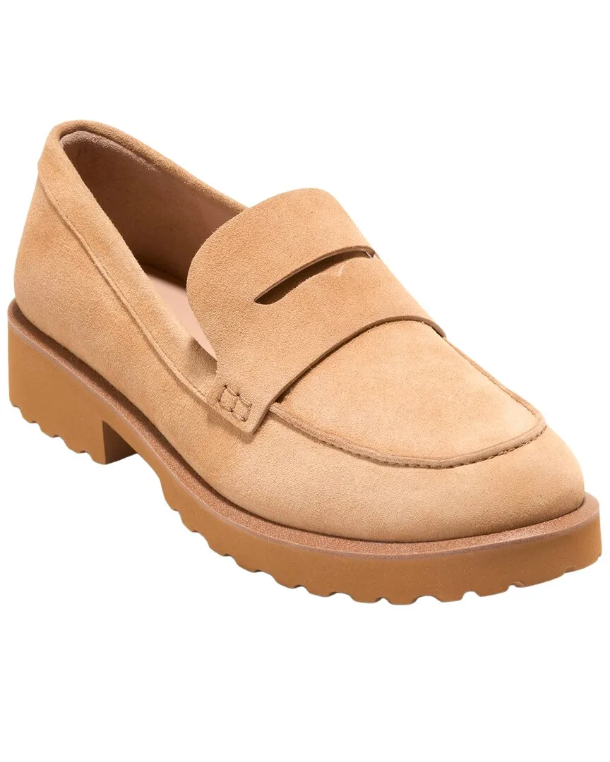 Gwendolyn Suede Penny Loafer by COLE HAAN