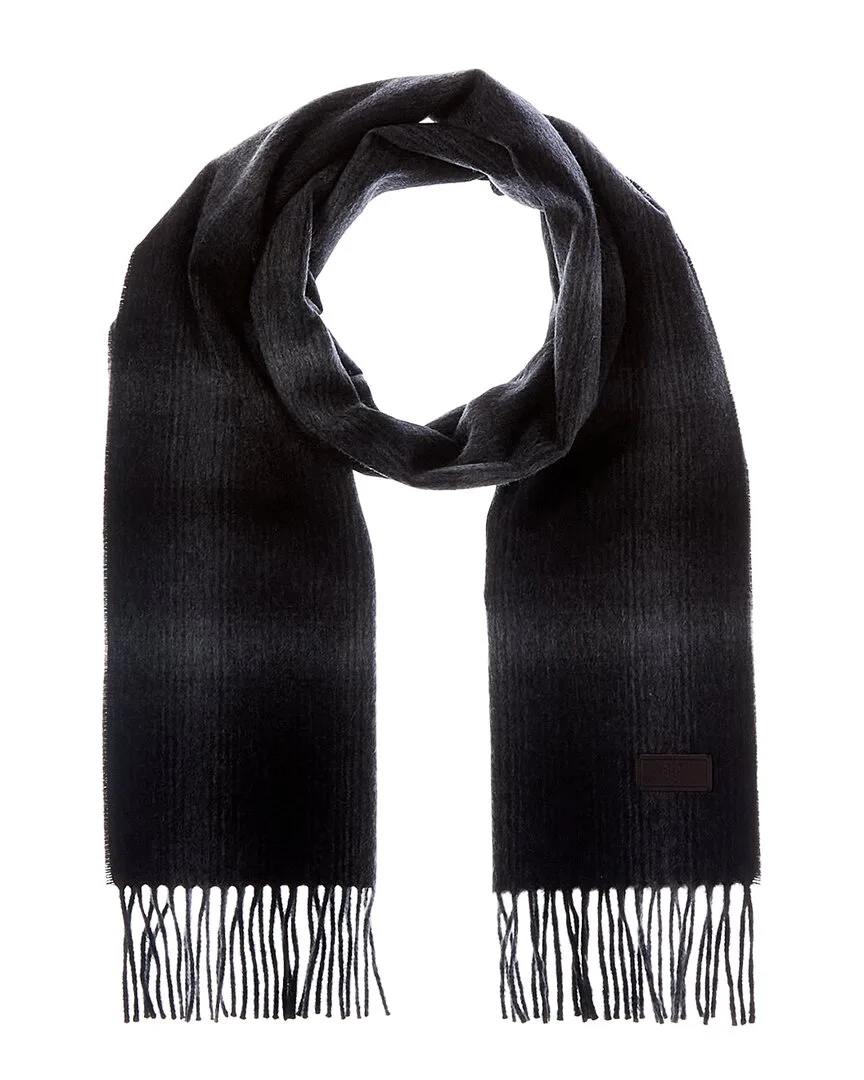 Exploded Plaid Cashmere Scarf by Hickey Freeman