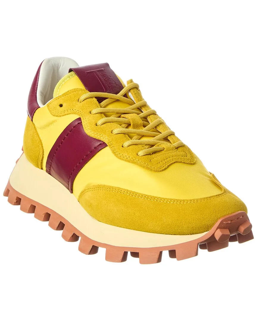 Logo Leather Sneaker by Tod's