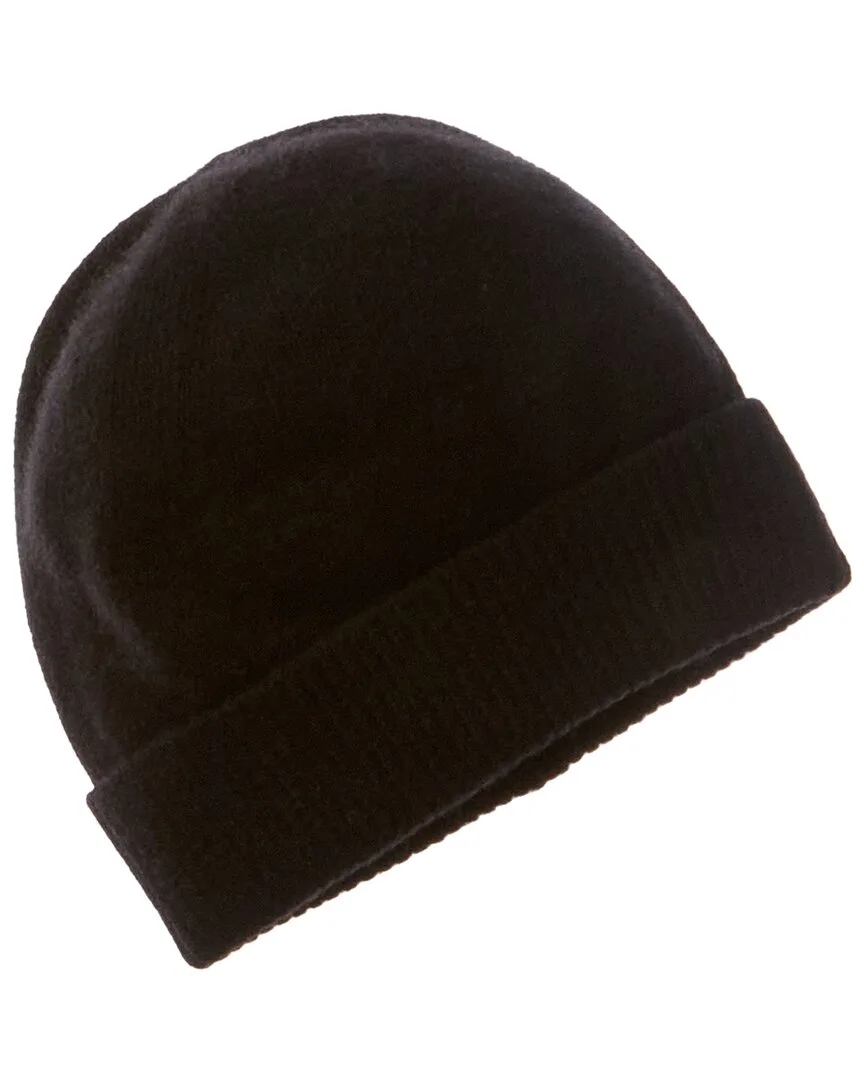 Folded Cuff Cashmere Hat by Portolano